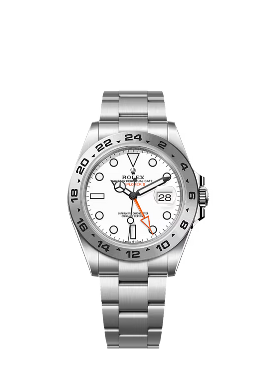 Men’s Rolex Explorer II 226570 White Dial Oystersteel GMT Automatic Watch