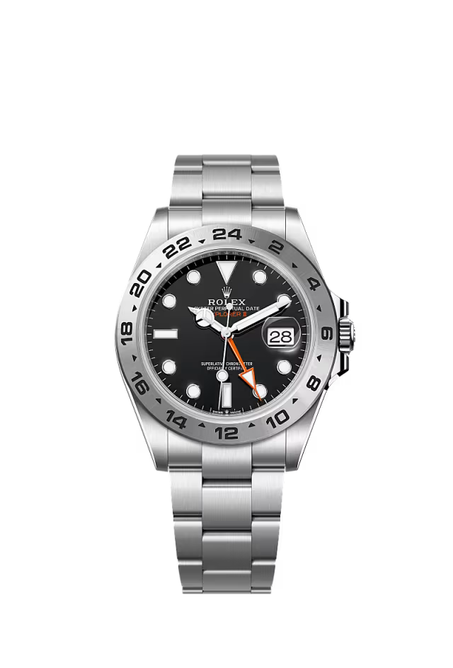 Men’s Rolex Explorer II 226570 Black Dial Oystersteel GMT Automatic Watch