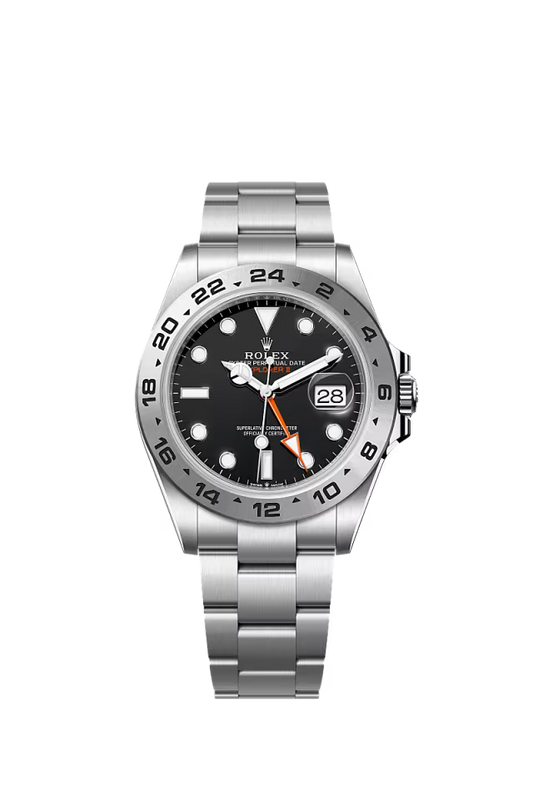 Men’s Rolex Explorer II 226570 Black Dial Oystersteel GMT Automatic Watch