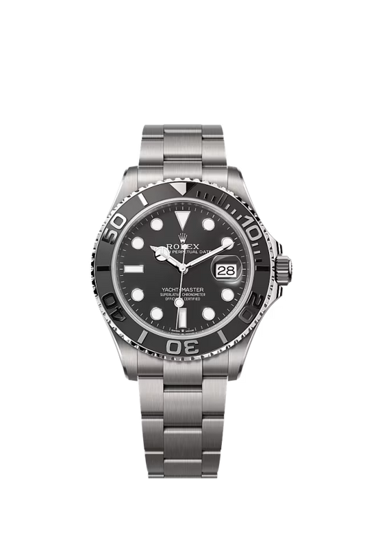 Men’s Rolex Yacht-Master 42 226627 Intense Black Dial RLX Titanium Oyster Automatic Watch