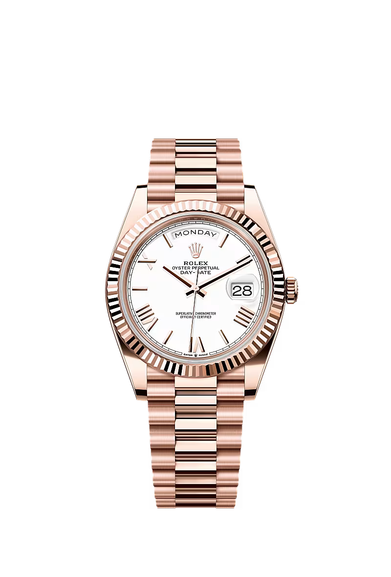 Men’s Rolex Day-Date 40 Oyster 40 mm White Dial - Zeuskicks