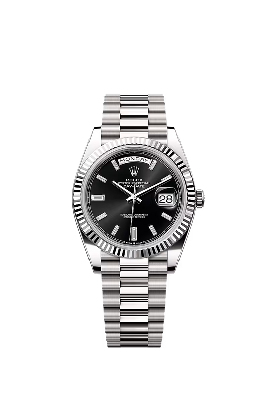 Men’s Rolex Day-Date 40 228239 Automatic White Gold Watch - Zeuskicks