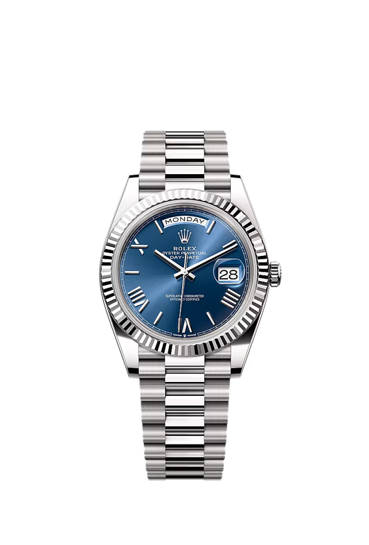 Men’s Rolex Day-Date 40 228239 Automatic White Gold Watch - Zeuskicks