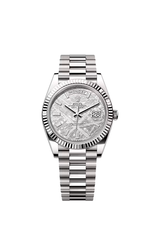 Men’s Rolex Day-Date 40 228239 Automatic White Gold Watch - Zeuskicks
