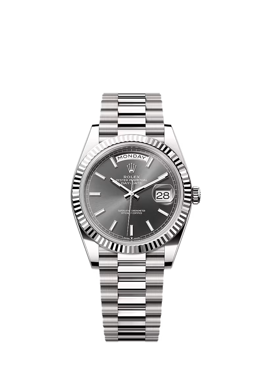 Men’s Rolex Day-Date 40 228239 Automatic White Gold Watch - Zeuskicks