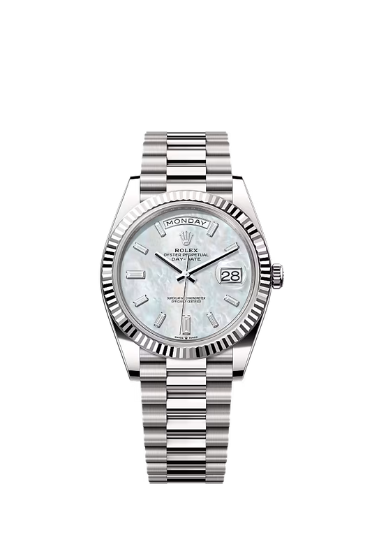 Men’s Rolex Day-Date 40 228239 Automatic White Gold Watch