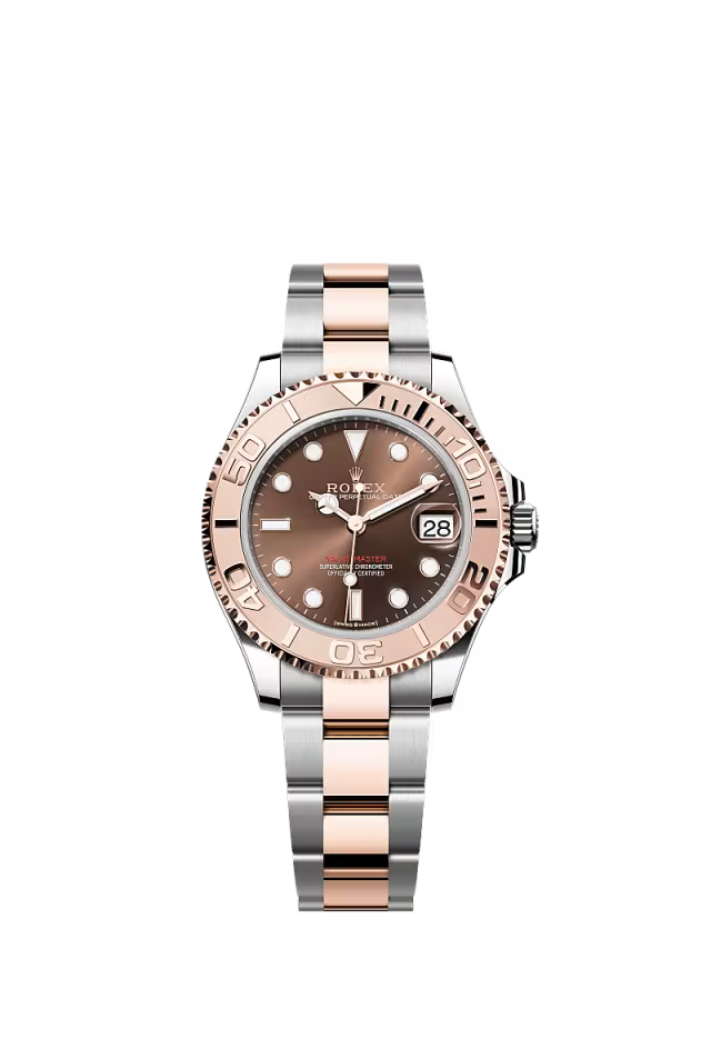 Men’s Rolex Yacht-Master 37 268621 Chocolate Dial Everose Rolesor Automatic Watch