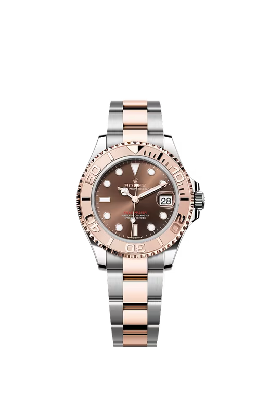 Men’s Rolex Yacht-Master 37 268621 Chocolate Dial Everose Rolesor Automatic Watch