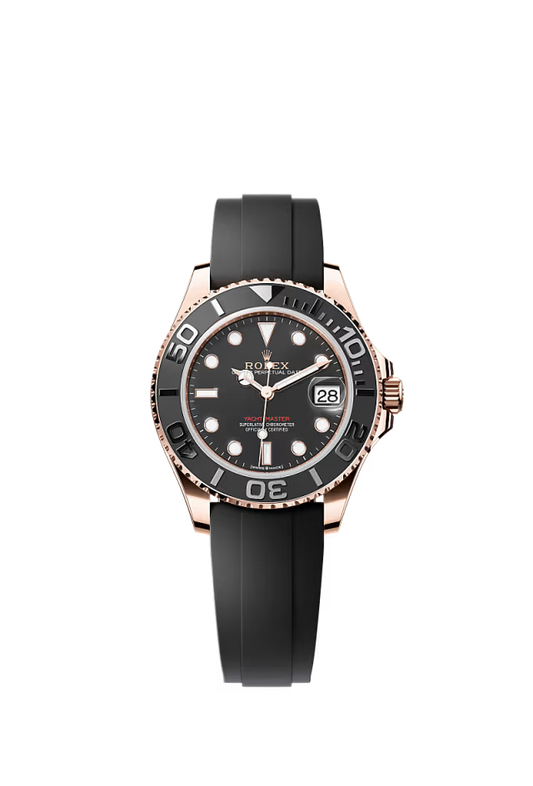 Men’s Rolex Yacht-Master 37 268655 Everose Gold Oysterflex Automatic Watch