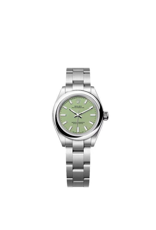 Women’s Rolex Oyster Perpetual 28 276200 – Pistachio Dial, Oystersteel