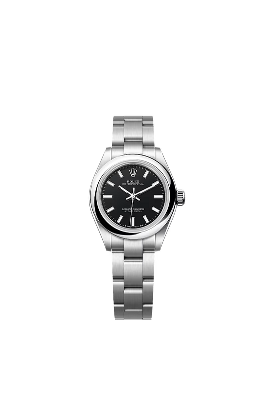Women’s Rolex Oyster Perpetual 28 276200 – Black Dial, Oystersteel