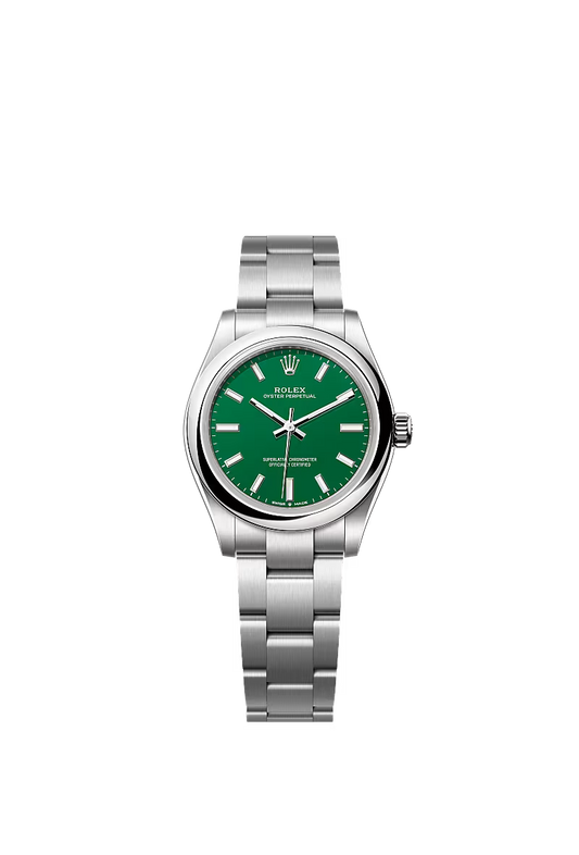 Women’s Rolex Oyster Perpetual 31 277200 – Green Dial, Oystersteel