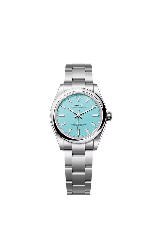 Women’s Rolex Oyster Perpetual 31 277200 – Turquoise Blue Dial, Oystersteel