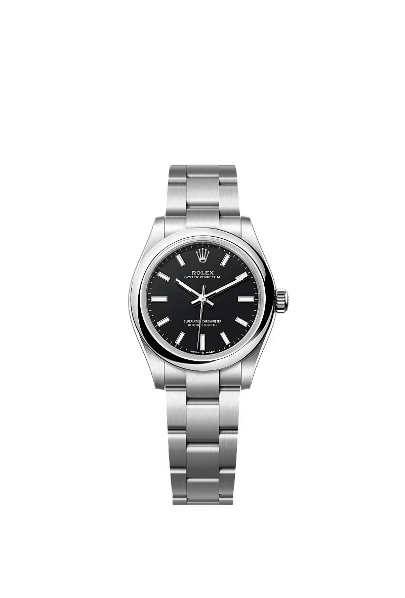 Women’s Rolex Oyster Perpetual 31 277200 – Black Dial, Oystersteel