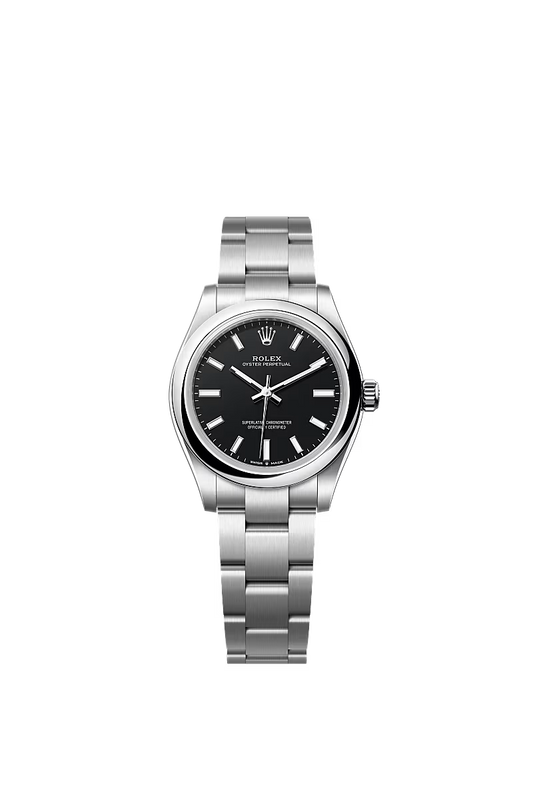 Women’s Rolex Oyster Perpetual 31 277200 – Black Dial, Oystersteel