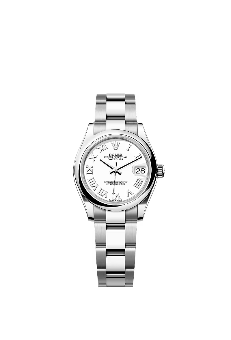 Women’s Rolex Datejust 31 Oystersteel Automatic Watch – White Dial - Zeuskicks