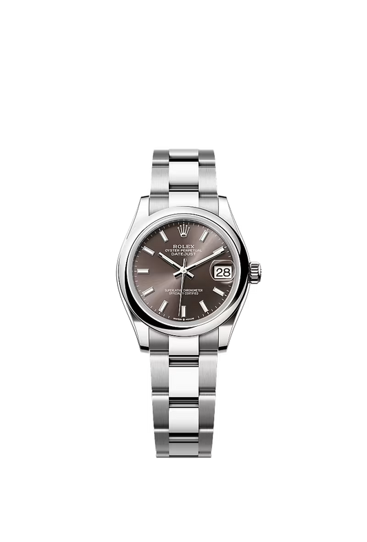 Women’s Rolex Datejust 31 Oystersteel Automatic Watch – Dark Grey Dial - Zeuskicks