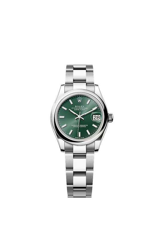 Women’s Rolex Datejust 31 Oystersteel Automatic Watch – Mint Green Dial - Zeuskicks