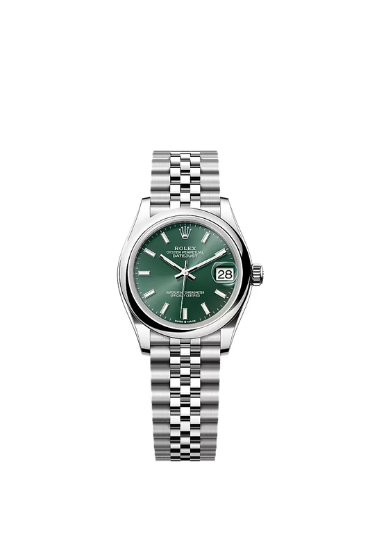 Women’s Rolex Datejust 31 Oystersteel Automatic Watch – Mint Green Dial with Jubilee Bracelet - Zeuskicks