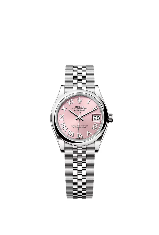 Women’s Rolex Datejust 31 Oystersteel Automatic Watch – Pink Dial with Jubilee Bracelet - Zeuskicks
