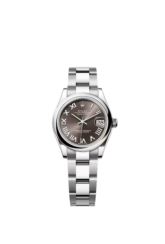 Women’s Rolex Datejust 31 Oystersteel Automatic Watch – Dark Grey Dial - Zeuskicks