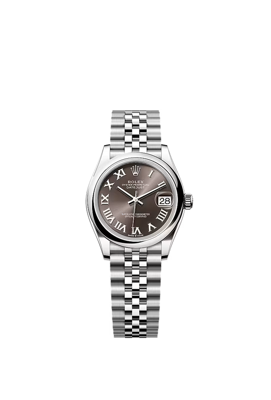 Women’s Rolex Datejust 31 Oystersteel Automatic Watch – Dark Grey Dial with Jubilee Bracelet - Zeuskicks
