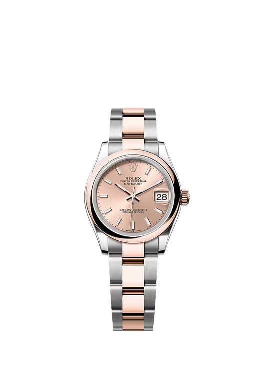 Women’s Datejust 31 Ref. 278241 – Everose Rolesor, Rosé Dial, Oyster Bracelet
