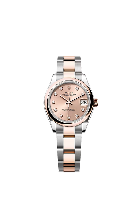 Women’s Datejust 31 Ref. 278241 – Everose Rolesor, Rosé Diamond Dial, Oyster Bracelet