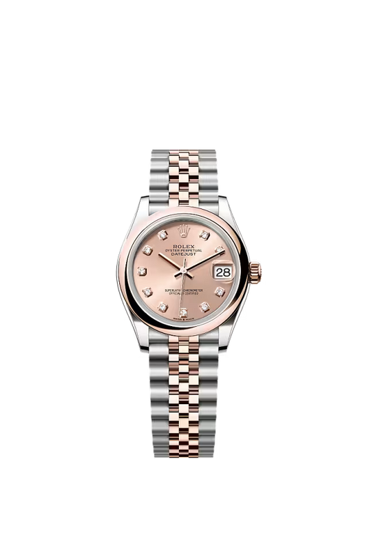 Women’s Rolex Datejust 31 278241 Oystersteel & Everose Gold Automatic Watch – Rosé Diamond Dial