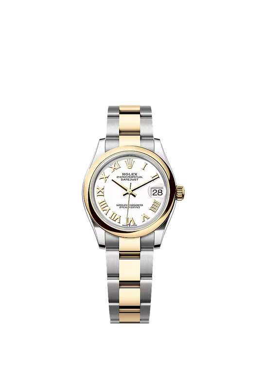 Women’s Rolex Datejust 31 Ref. 278243 – Yellow Rolesor, White Dial, Oyster Bracelet