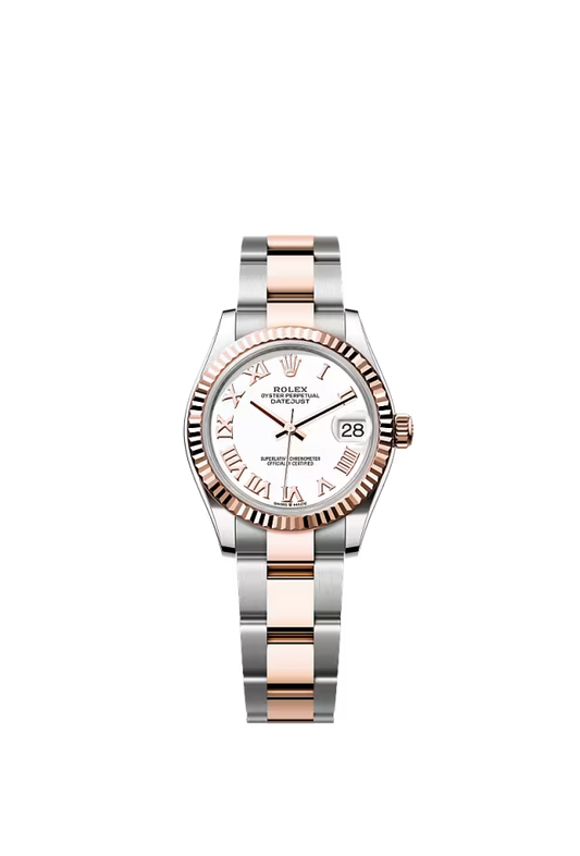 Women’s Rolex Datejust 31 278271 Oystersteel & Everose Gold Automatic Watch – White Dial