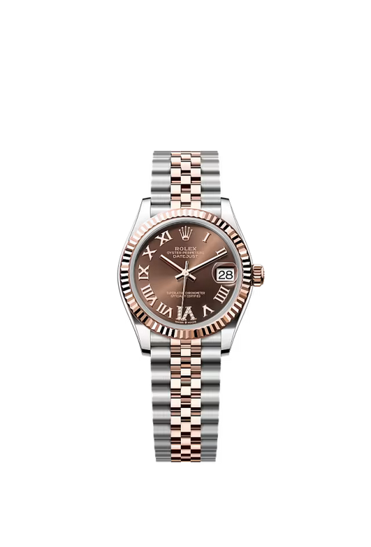 Women’s Rolex Datejust 31 278271 Chocolate Diamond Dial Oystersteel & Everose Gold Watch