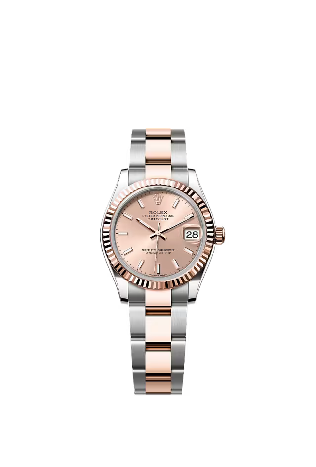 Women’s Rolex Datejust 31 278271 Oystersteel & Everose Gold Automatic Watch – Rosé-Colour Dial