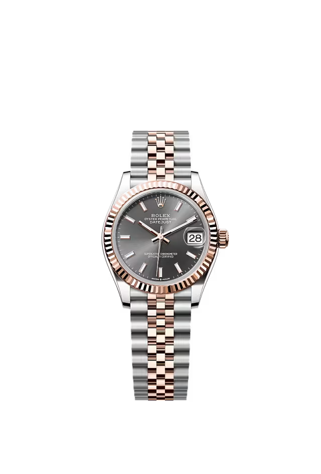 Women’s Rolex Datejust 31 278271 Oystersteel & Everose Gold Automatic Watch – Slate Dial