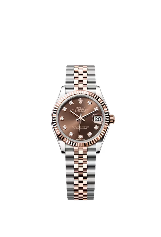Women’s Rolex Datejust 31 278271 Oystersteel & Everose Gold Automatic Watch – Chocolate Diamond Dial