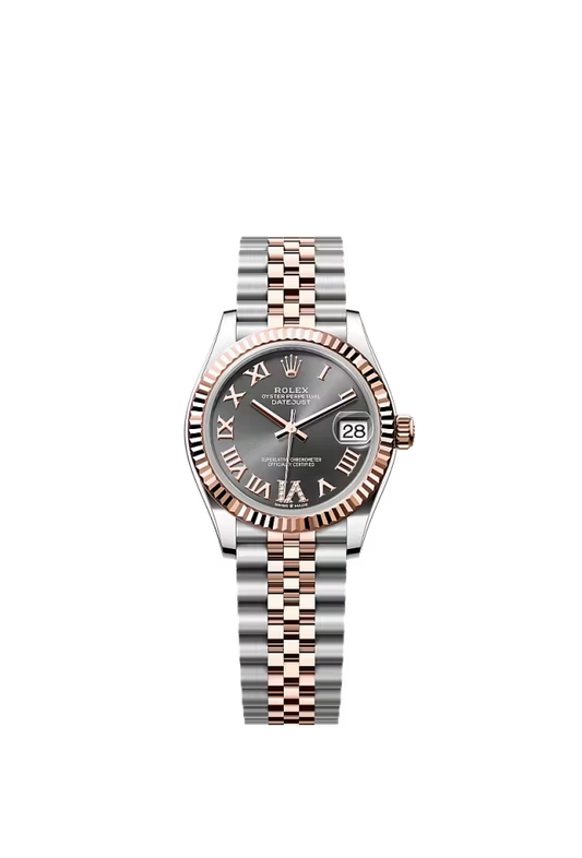Women’s Rolex Datejust 31 278271 Slate Diamond Dial Oystersteel & Everose Gold Watch