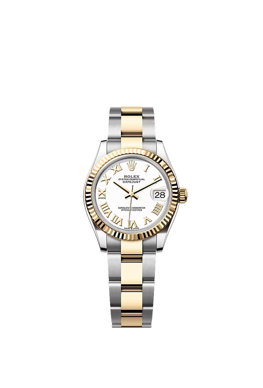 Women’s Rolex Datejust 31 Ref. 278273 – Yellow Rolesor, White Dial, Oyster Bracelet