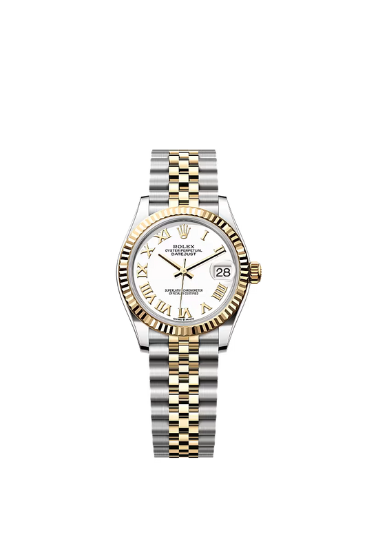 Women’s Rolex Datejust 31 Ref. 278273 – White Dial, Yellow Rolesor, Jubilee Bracelet
