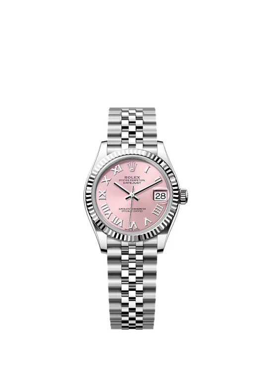 Women’s Rolex Datejust 31 31 mm Oystersteel & White Gold Pink Dial Watch - Zeuskicks