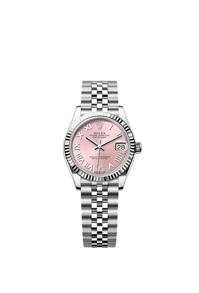 Women’s Rolex Datejust 31 Ref. 278274 Pink Diamond Dial Automatic Watch - Zeuskicks