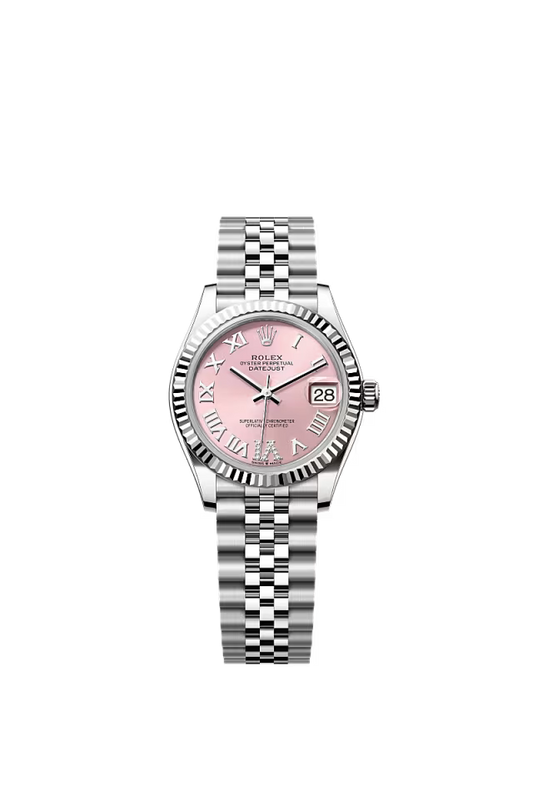 Women’s Rolex Datejust 31 Ref. 278274 Pink Diamond Dial Automatic Watch - Zeuskicks