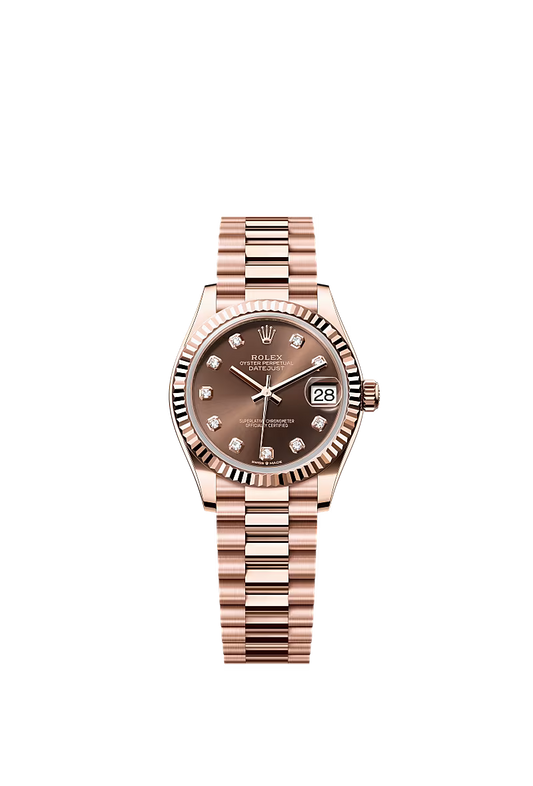 Women’s Rolex Datejust 31 278275 – Chocolate Diamond Dial, Everose Gold