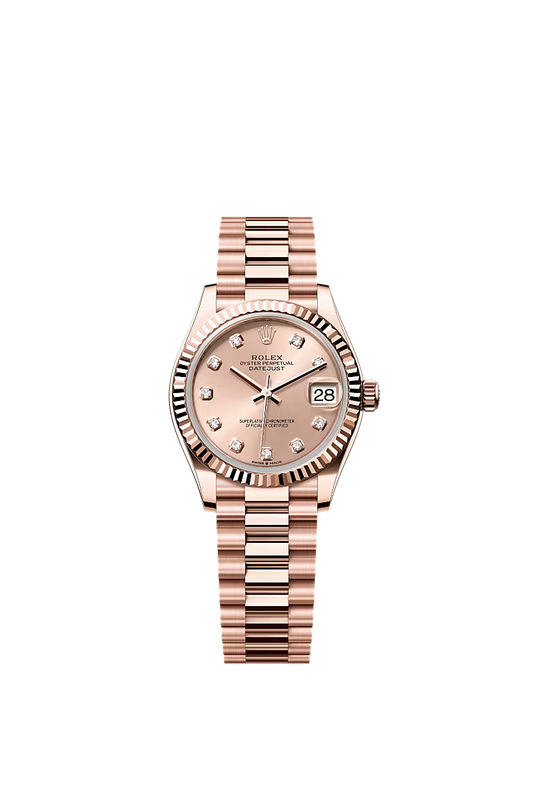 Women’s Rolex Datejust 31 278275 – Rosé Diamond Dial, Everose Gold