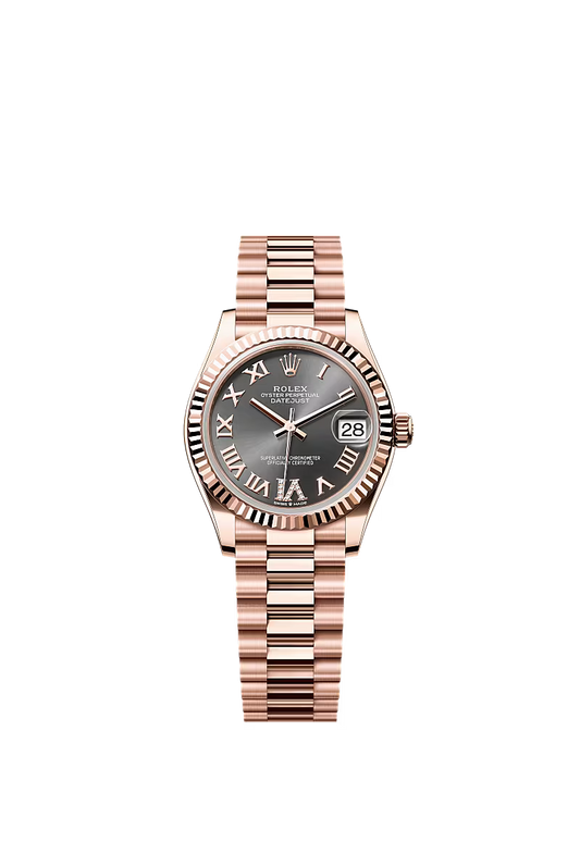 Women’s Rolex Datejust 31 278275 – Slate Diamond Dial, Everose Gold