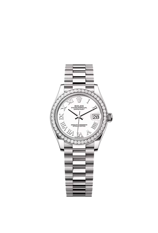 Women’s Rolex Datejust 31 278289RBR White Gold & Diamond Automatic Watch – White Dial