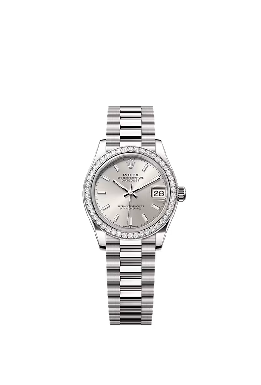Women’s Rolex Datejust 31 278289RBR White Gold & Diamond Automatic Watch – Silver Dial