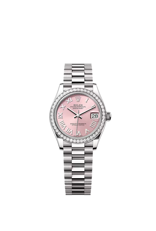 Women’s Rolex Datejust 31 278289RBR White Gold & Diamond Automatic Watch – Pink Dial