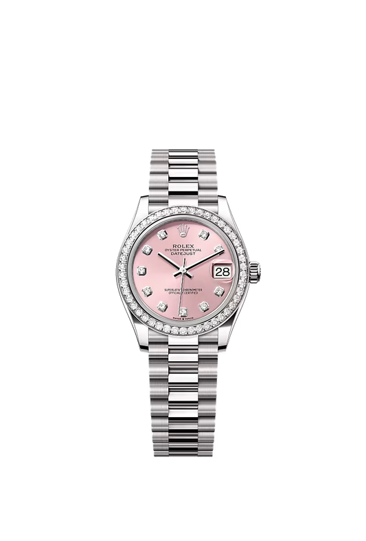Women’s Rolex Datejust 31 278289RBR White Gold & Diamond Automatic Watch – Pink Diamond Dial