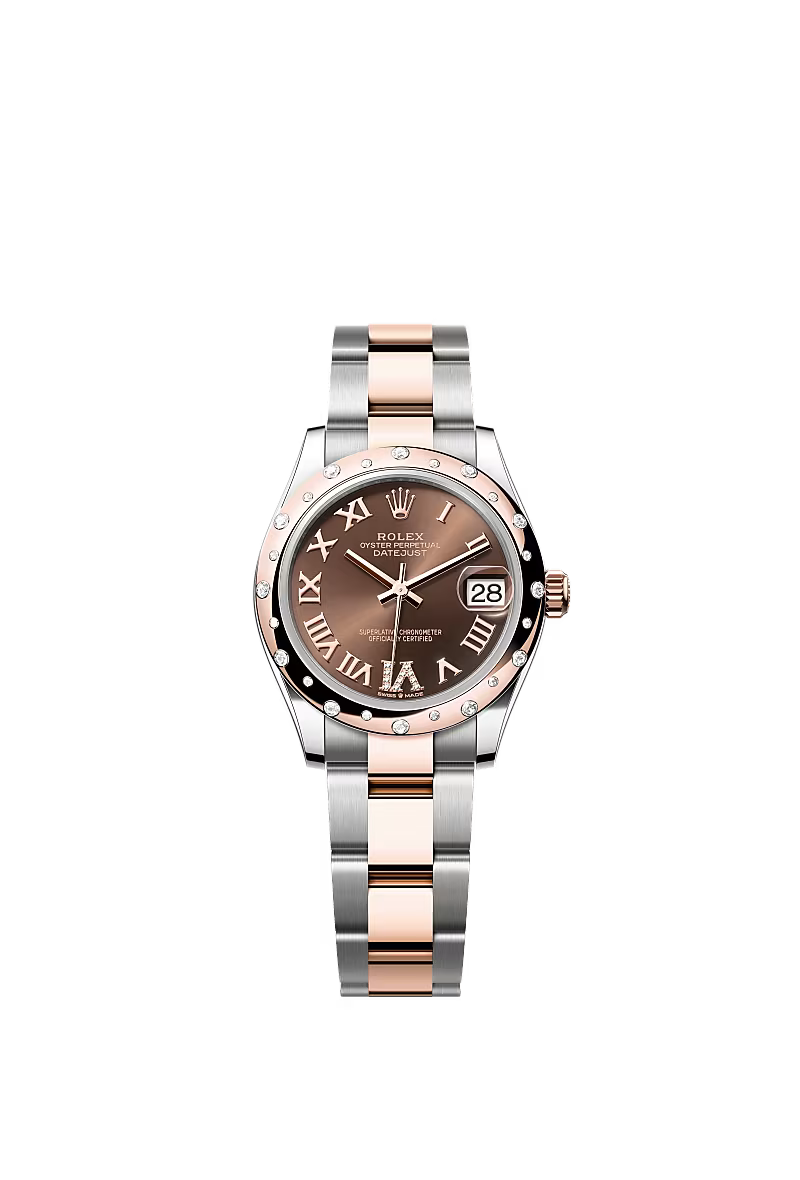 Women’s Rolex Datejust 31 278341RBR Oystersteel & Everose Gold Automatic Watch
