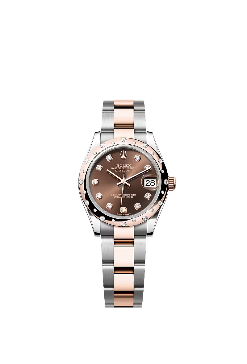 Women’s Rolex Datejust 31 278341RBR Oystersteel & Everose Gold Automatic Watch